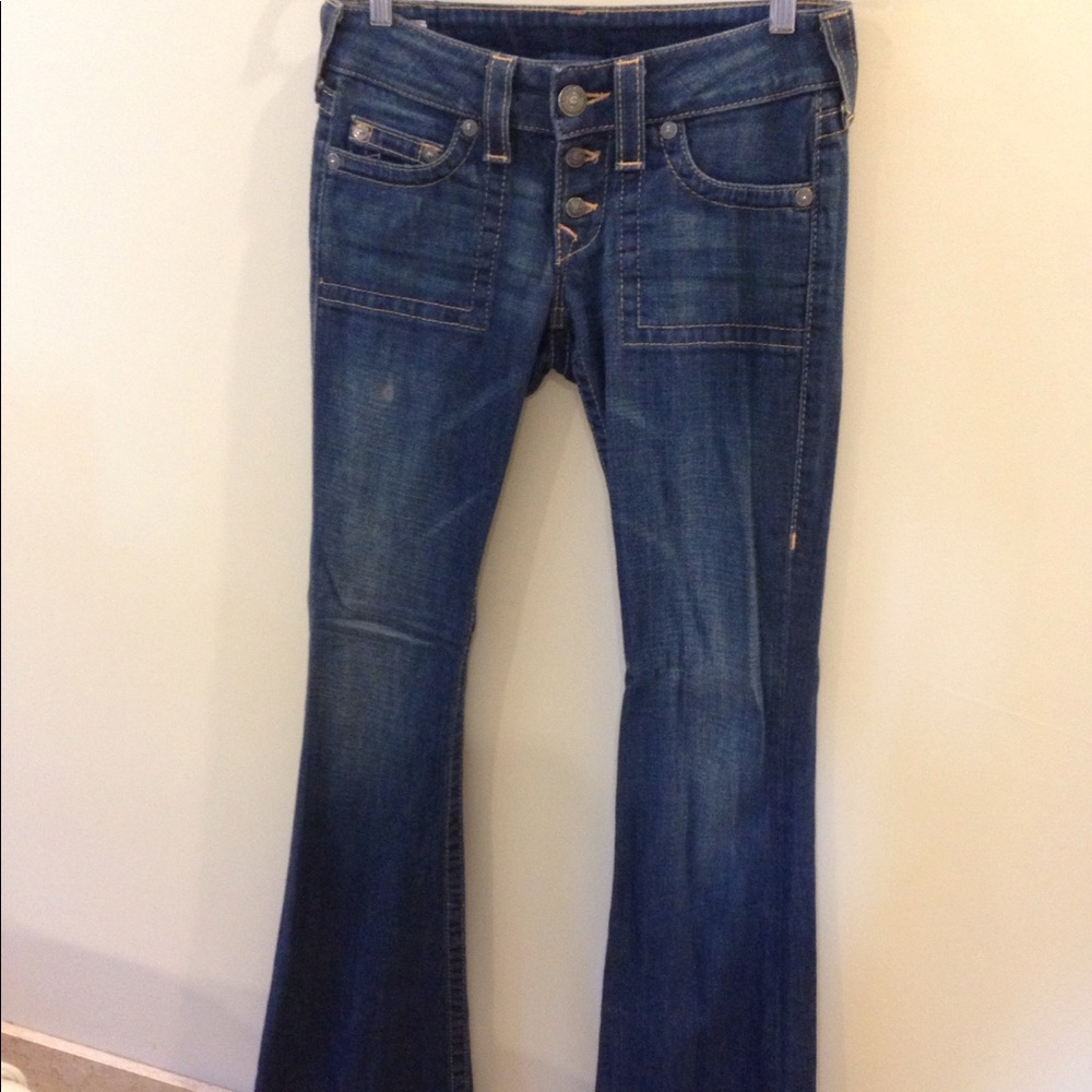 70s style jeans